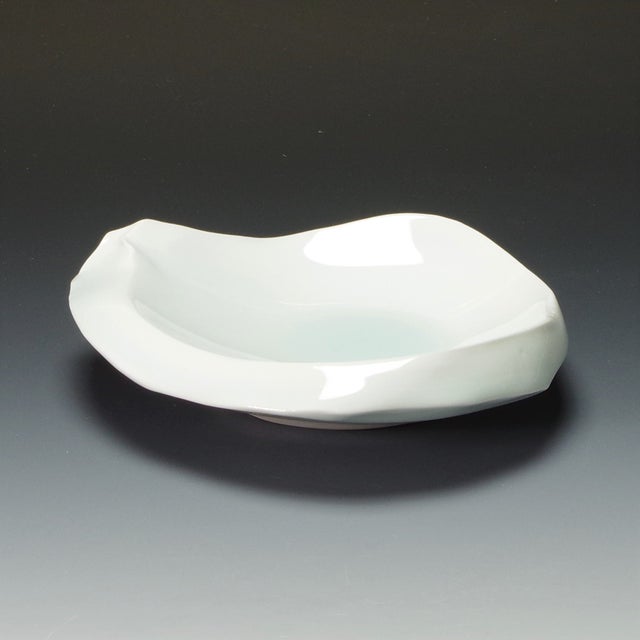 加藤委作品 青白磁皿3枚組 加藤 委/Tsubusa Kato | Gallery St. Ives | Tokyo Japan