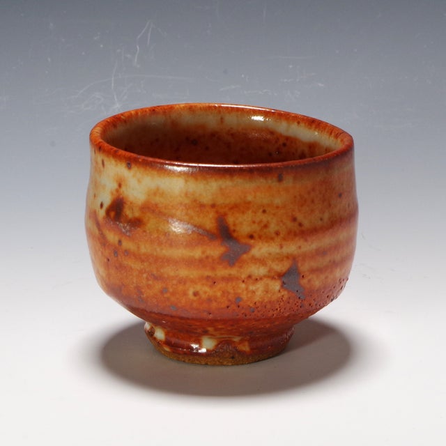 濱田篤哉　鉄絵湯呑み 濱田篤哉 鉄絵湯呑み